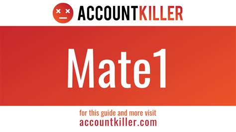 mate1 dating delete account